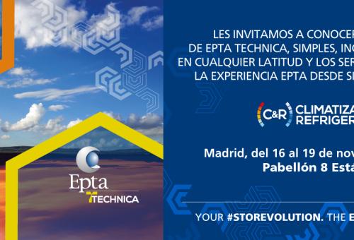 Rendez-vous à Madrid avec Epta Iberia : les nouveautés en présentation au salon Climatización & Refrigeración 2021