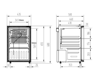 Sezione Counter C 68