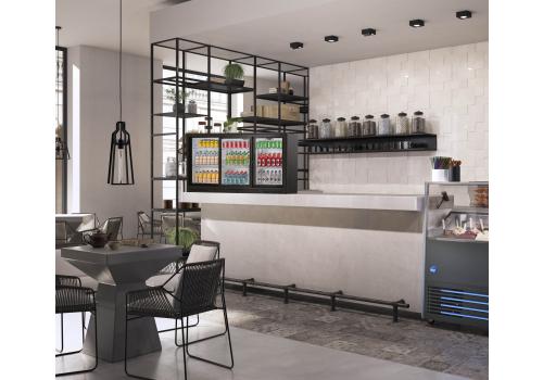 Ambientazione back bar 3 porte_sliding